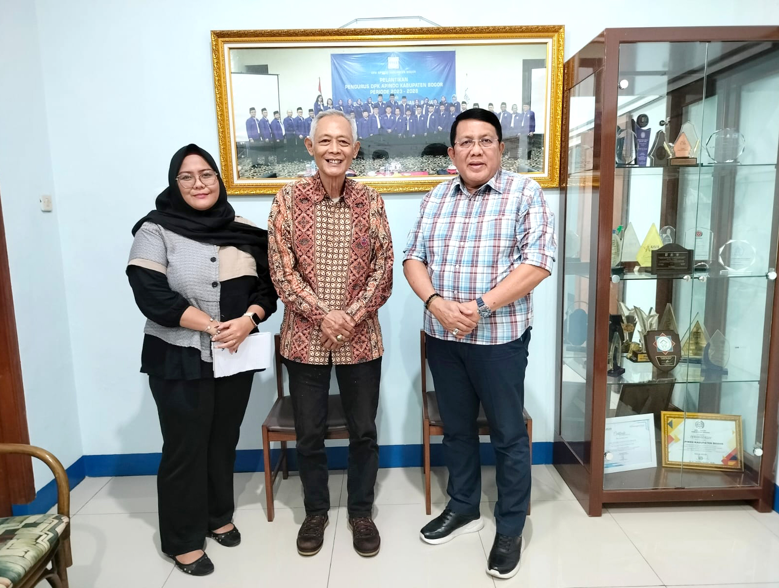 Pertemuan dengan Direktur Marketing PT. Garda Cipta Sentosa